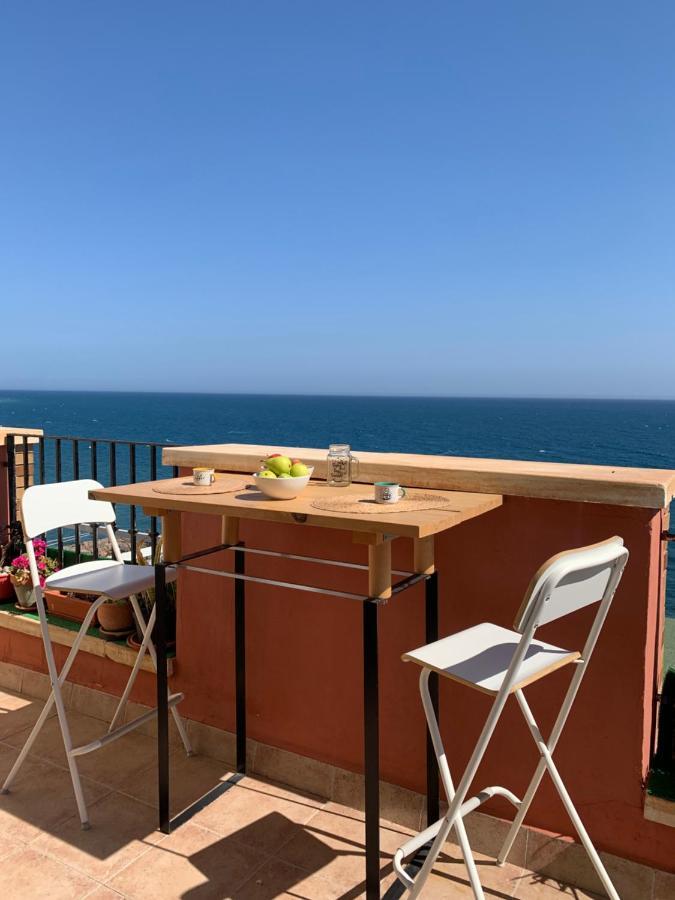 Atico Duplex - 1ª Linea Playa Daire Adra Dış mekan fotoğraf