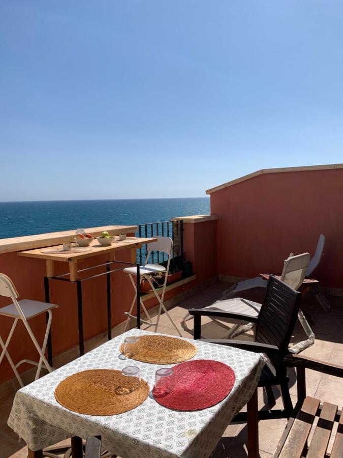 Atico Duplex - 1ª Linea Playa Daire Adra Dış mekan fotoğraf